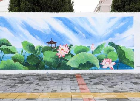 昭觉墙绘施工材料制作工艺说明
