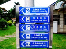 昭觉标识导向系统设计需要掌握的四大元素