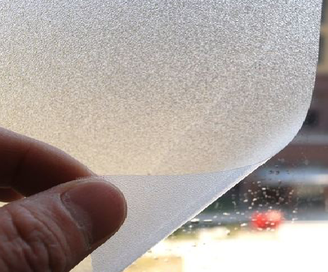 昭觉玻璃门外面粘广告用什么材料好？