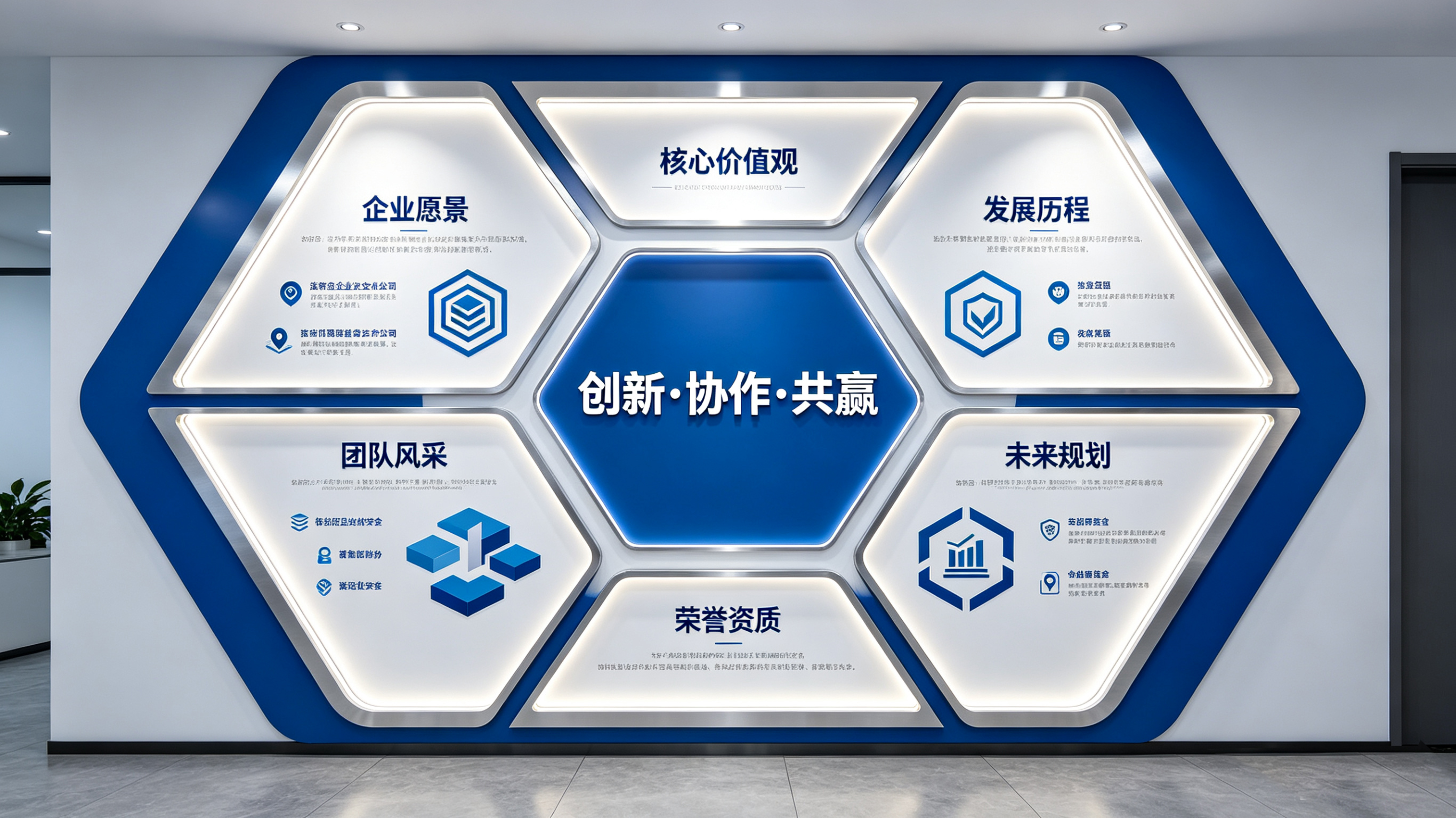 昭觉企业文化墙六边形避坑指南（新手常犯5个错误）